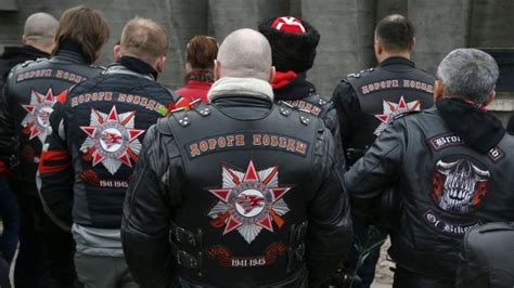Russian Pro Putin Bikers Turned Back At Polish Border Bbc News