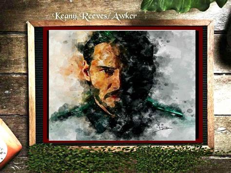 Pin By Wanda On Keanu Reeves Awkcr Painting Art Keanu Reeves