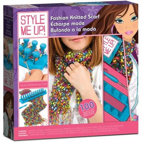 Style Me Up Fashion Knitted Scarf Kit
