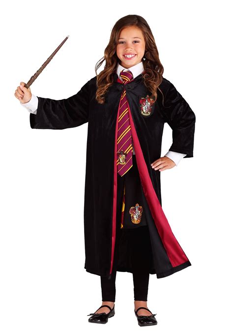 Deluxe Kids Harry Potter Gryffindor Robe Costume