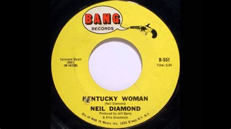 Neil Diamond Kentucky Woman True Stereo Accords Chordify