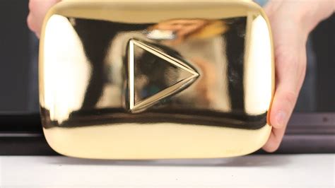 Gold Play Button For Mr Hacker What INSIDE YouTube