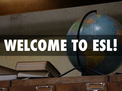 Welcome To Esl By Shauna Carter
