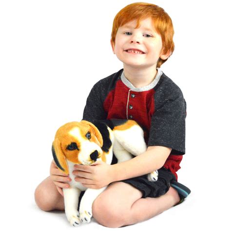 Brittany The Beagle 17 Inch Large Beagle Dog Stuffed Animal Plush