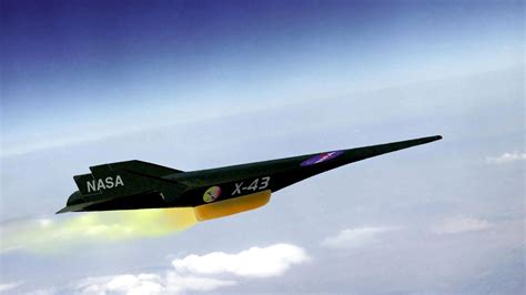 At About Mach 10 The Nasa X 43 Hypersonic Aircraft Flies