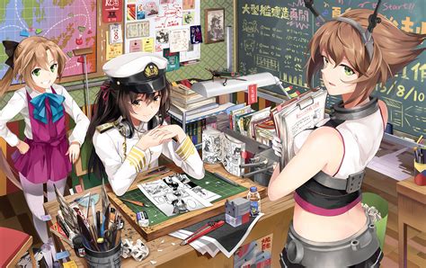 Wallpaper Anime Girls Kantai Collection Toy Comics Mutsu Kancolle Clothing Akigumo