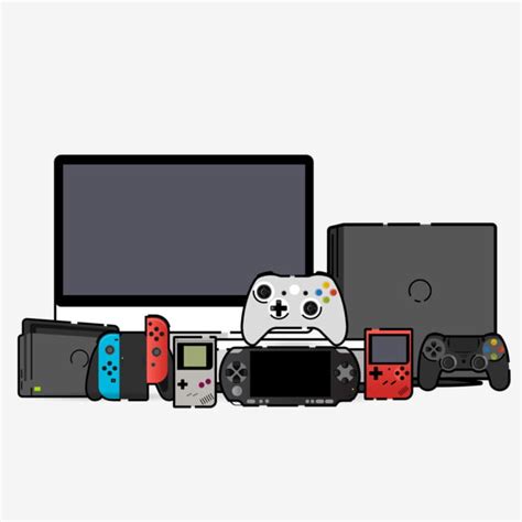 Gaming Console Vector Design Images Design Illustrator Of Game Console