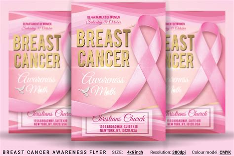 Cancer Awareness Month Flyers