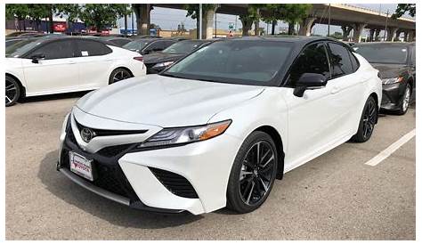 2018 Toyota Camry XSE V6 / Black top and red interior - YouTube