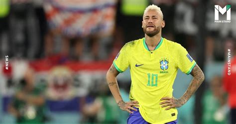 เนย์มาร์ เปรยขอแขวนสตั๊ดเลิกเล่นให้ทีมชาติบราซิล หลังตกรอบบอลโลกสุด
