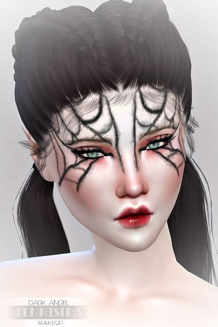 Jennisims Downloads Sims 4makeup Eyeshadow Darkangel 5 Swatches