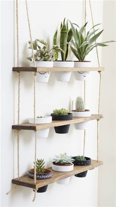 Hanging Plant Shelf For Better Indoor And Outdoor Decoration