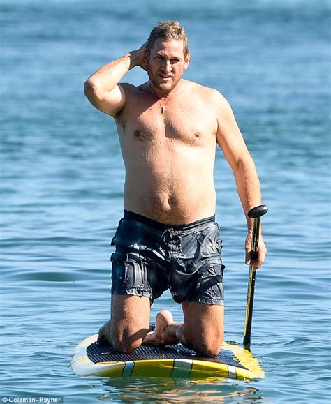 Curtis Stone Reveals A Rounder Physique As He Goes Shirtless While