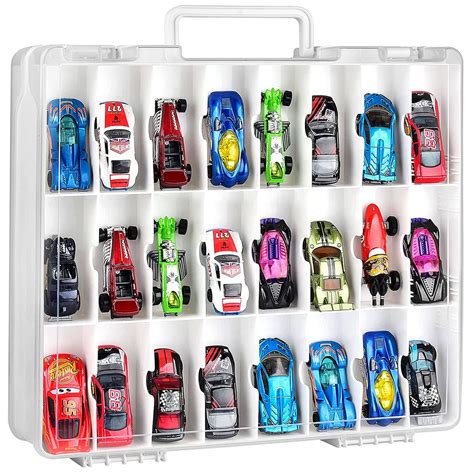 Buy Alcyon Double Sided Toy Storage Organizer Case For Hot Wheels Car