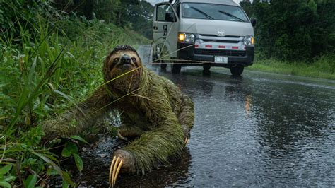 Why Did The Sloth Cross The Road To Pose For This Years ‘capturing Ecology Photo Contest