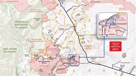 Trail Maps For Mammoth Lakes Ca Mammoth Bound