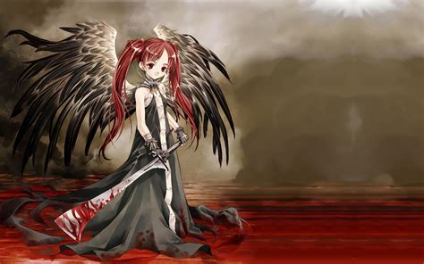 Bloody Anime Girl Wallpaper Images And Photos Finder