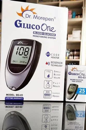 Dr Morepen Glucometer With 25 Strip For Personal At Rs 500 Piece In