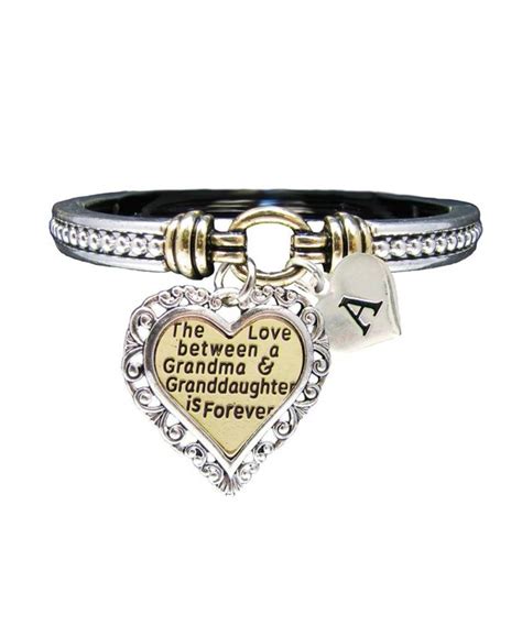 Love Between A Grandmother And Granddaughter Is Forever Bracelet