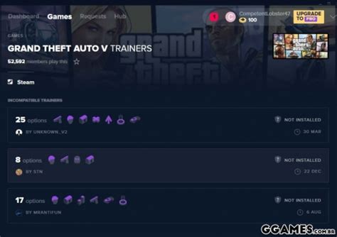 Trainer Grand Theft Auto 5 Mrantifun Wemod Trainers And Hacks