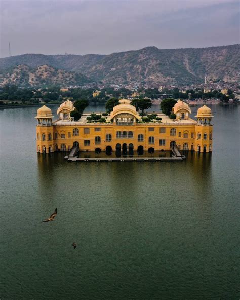 Jal Mahal Water Palace Jaipur Rajasthan India Built In The 18th