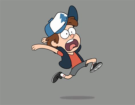 Dipper Running And Screaming Animation Storyboard Animation Reference Character Design