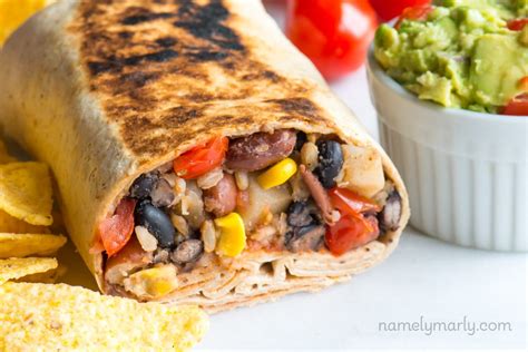 Best Black Bean Vegan Burrito Recipe Recipe Vegetarian Burrito