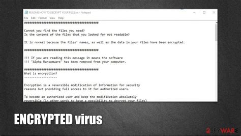 Remove Encrypted Virus Ransomware Virus Removal Guide Free Instructions