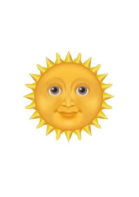 Download High Quality Clipart Sun Emoji Transparent Png Images Art