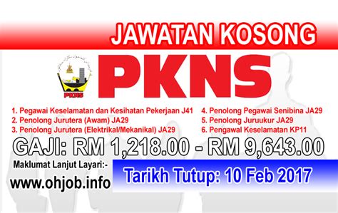 Permohonan jawatan kosong terkini telekom malaysia berhad. Job Vacancy at Perbadanan Kemajuan Negeri Selangor (PKNS ...