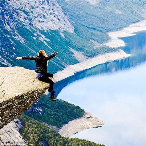 A cliff rock that juts out like a 'tongue' for about 700 meters above the lake of ringedalsvatnet, this popular attraction in norway is part of a bedrock that was. Trolltunga guide says it was 'only a matter of time ...