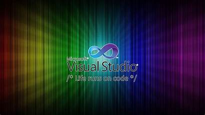 Visual Studio Wallpapers Background Microsoft Code Fhd