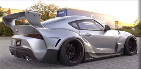 Youtube Vloger The Stradman Gets A Widebody Kit For His Supra