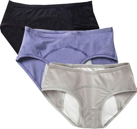 Okg Womens Period Pants Menstrual Pants Postpartum Heavy Flow Leakproof Underwear Cotton