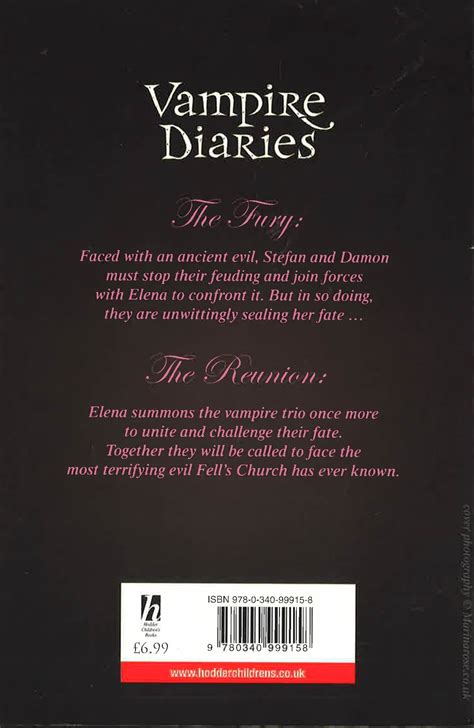 Vampire Diaries The Furythe Reunion Bookxcess