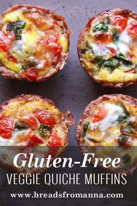 Breads From Anna Gluten Free Veggie Quiche Muffin Recipe Veggie