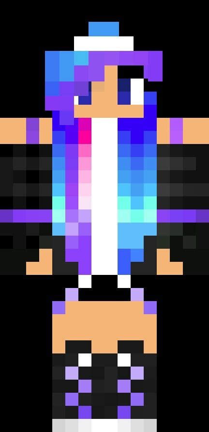 Electronic Blue Ender Girl Minecraft Skins Minecraft Skin Minecraft