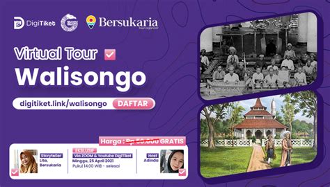 Kompleks makam sunan drajat terletak di desa drajat, kecamatan paciran lamongan. Harga Tiket Masuk Virtual Tour Wali Songo | Wisata Virtual ...