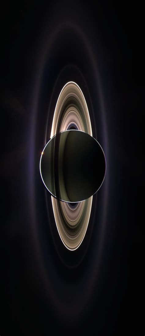 Saturns Rings The Cassini Space Probe Thanks To Nasas Cassini Space