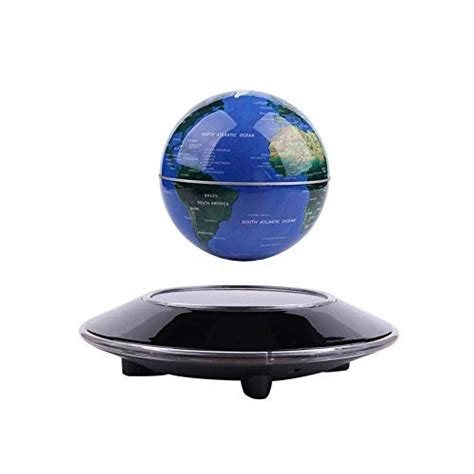 6 Inches Magnetic Floating Globe Anti Gravity Rotating World Map