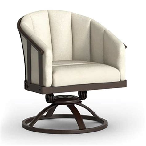 The rockport outdoor swivel rocker lounge chair is casually sophisticated outdoor living paired with modern performance. Swivel Rocker Barrel Chair (Dining) - Ultra Modern Pool ...
