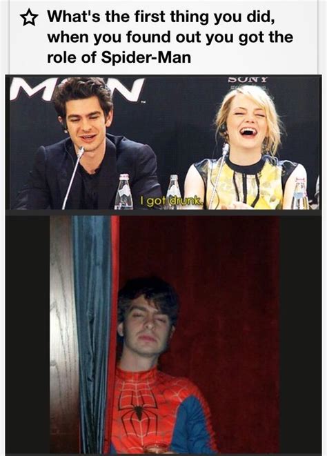 As played by emma stone, who has the zing of a screwball. Andrew Garfield and Emma Stone, Spider-Man Conference ...