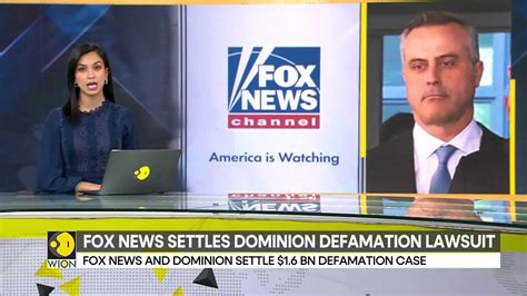 Fox News Settles Dominion Defamation Case For 7875m
