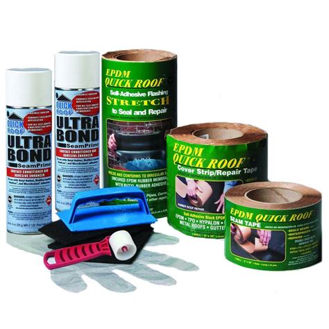 Quick Roof Single Ply Roof Maintenance And Repair Kit Epdm Kit The