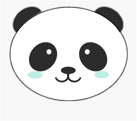 Panda Bear Face Clip Art Transparent Cartoon Free Cliparts