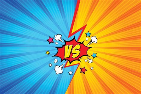 Fight Backgrounds Comics Style Design Vector Illustration 3344638