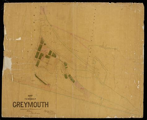 Town Of Greymouth Nz Heritage Maps Platform