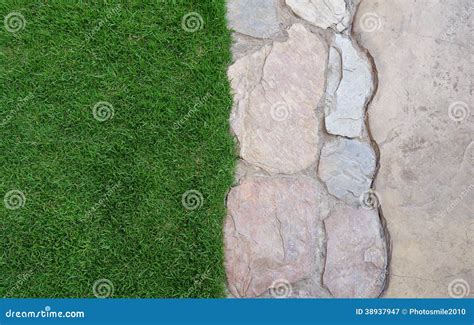 Background Of Rock On Grass Stock Image Image Of Vertical Exterior