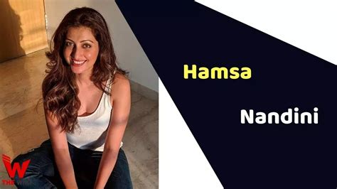 Hamsa Nandini Actress Height Weight Age Affairs Biography And More