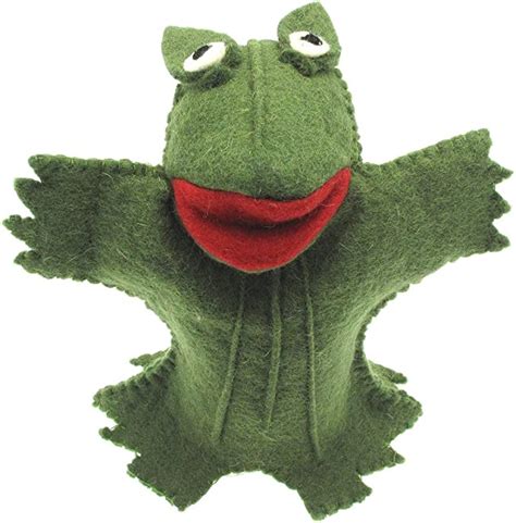 Felt Hand Puppet Frog Uk Kitchen And Home